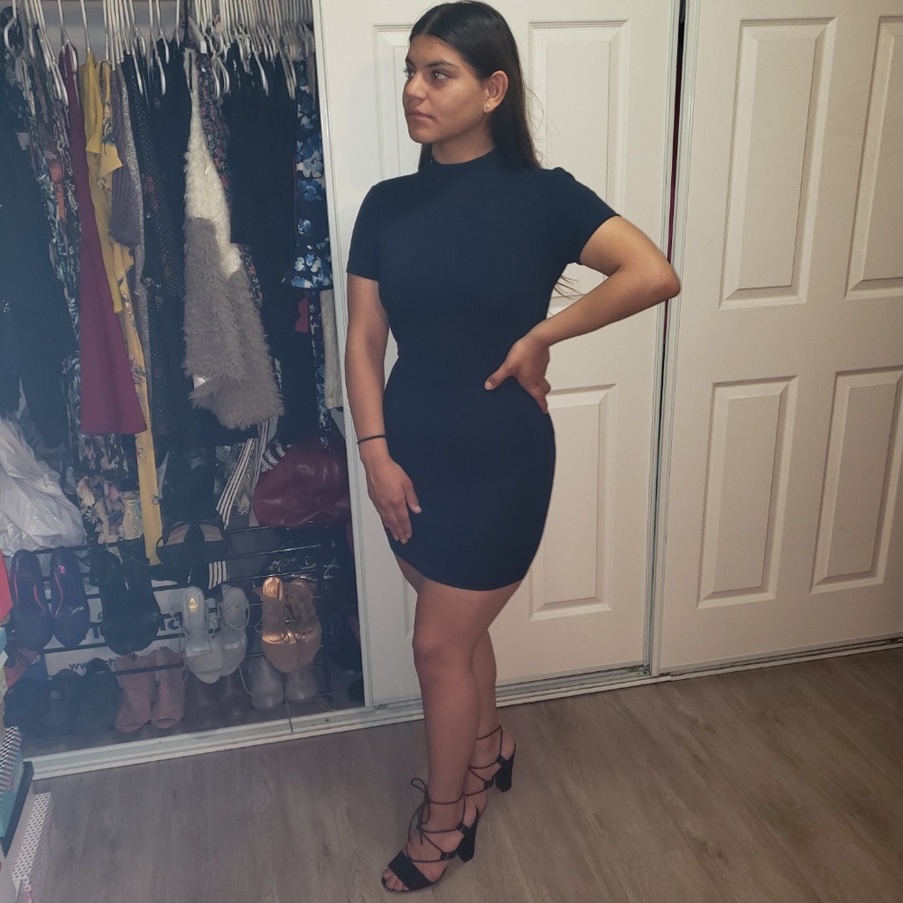 Navy Blue Dress